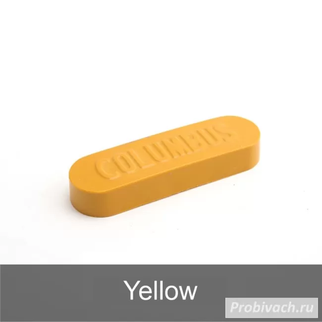 Воск Columbus желтый