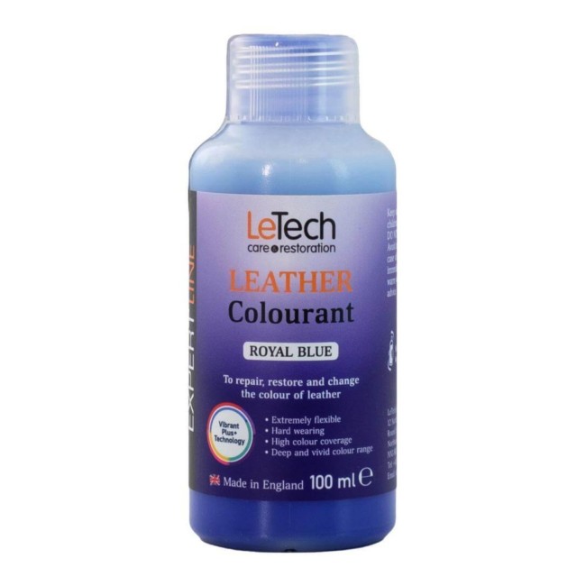 Краска для кожи Leather Colourant (Royal Blue) 100 мл Краска для кожи Leather Colourant (Royal Blue) 100 мл