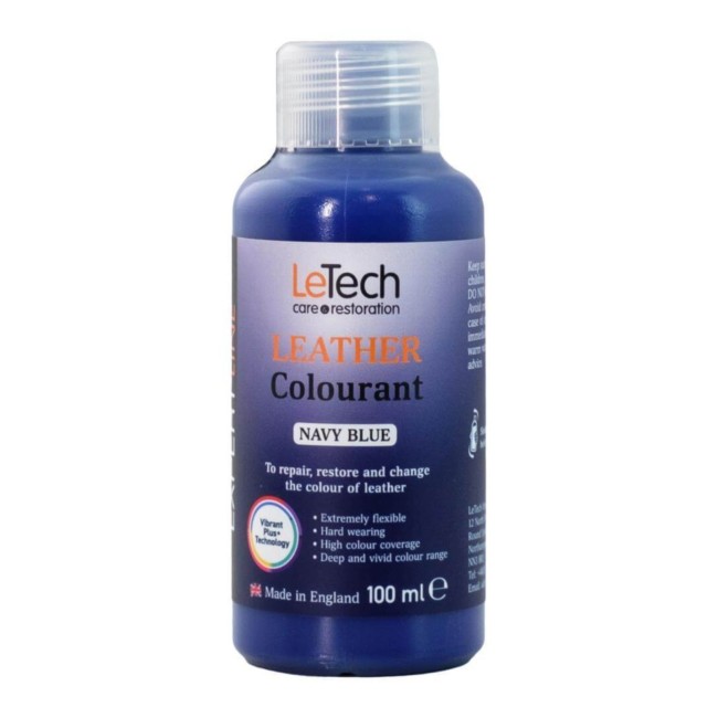 Краска для кожи Leather Colourant (Navy Blue) 100 мл Краска для кожи Leather Colourant (Navy Blue) 100 мл