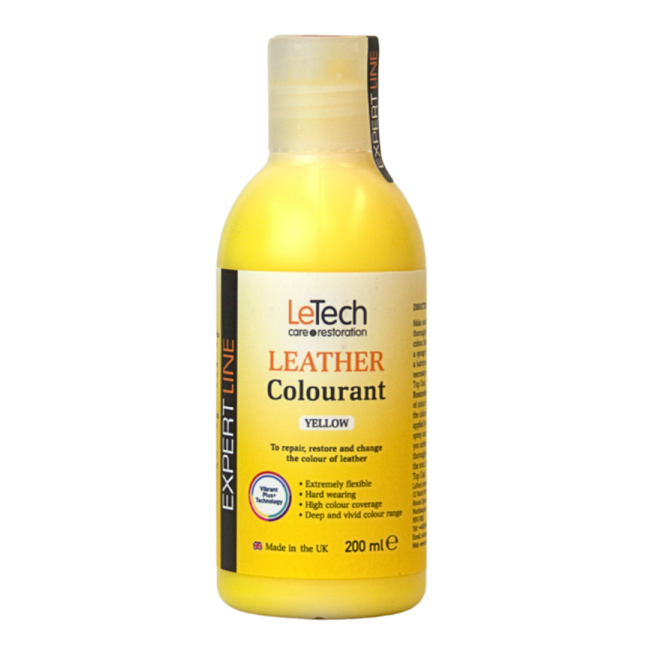 Краска для кожи Leather Colourant (Yellow) 200 мл Краска для кожи Leather Colourant (Yellow) 200 мл
