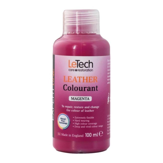 Краска для кожи Leather Colourant (Magenta) 100 мл Краска для кожи Leather Colourant (Magenta) 100 мл