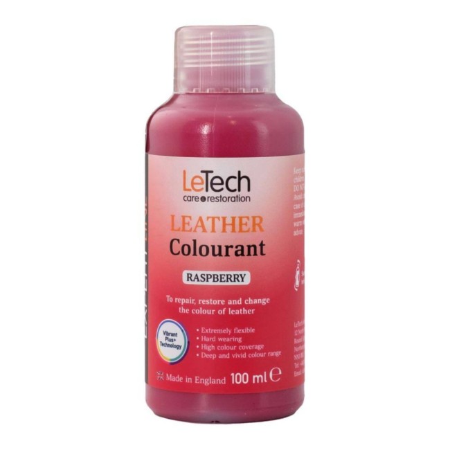 Краска для кожи Leather Colourant (Raspberry) 100 мл Краска для кожи Leather Colourant (Raspberry) 100 мл
