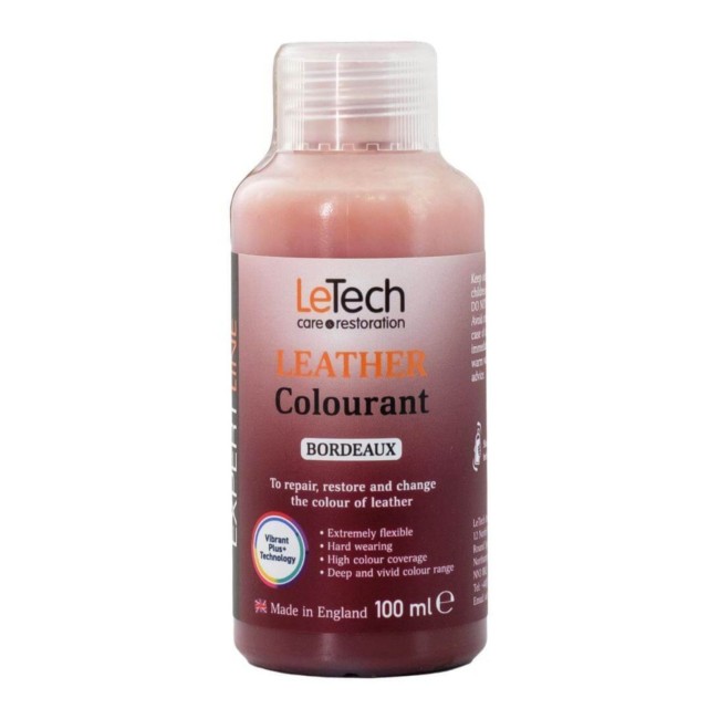 Краска для кожи Leather Colourant (Bordeaux) 100 мл Краска для кожи Leather Colourant (Bordeaux) 100 мл