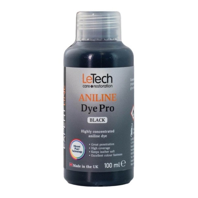 Проникающая краска для кожи Leather Aniline Dye Pro (Aniline-Black) 100 мл Проникающая краска для кожи Leather Aniline Dye Pro (Aniline-Black) 100 мл