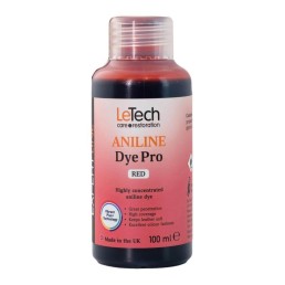 Проникающая краска для кожи Leather Aniline Dye Pro (Aniline-Red) 100 мл