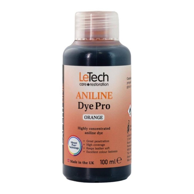 Проникающая краска для кожи Leather Aniline Dye Pro (Aniline-Orange) 100 мл Проникающая краска для кожи Leather Aniline Dye Pro (Aniline-Orange) 100 мл