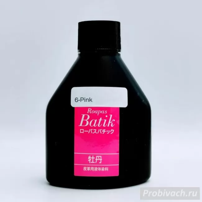 Краска Seiwa для кожи Roapas Batik Япония 100 ml цвет пион