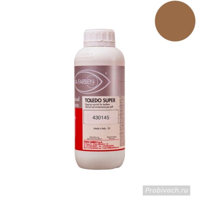 Краска TOLEDO SUPER 430145 СВ-КОРИЧНЕВЫЙ розлив 0,1 кг Kenda Farben Италия