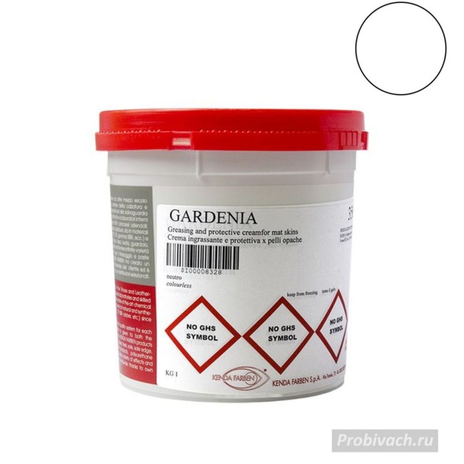 Крем на основе натуральных жиров и восков GARDENIA 35680 НЕЙТРАЛЬНЫЙ розлив 0,1 кг Kenda Farben Италия