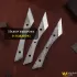 Шорный нож без ручки Wild Bull Tools киридаши