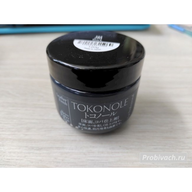 Средство для полировки урезов Tokonole/Токонол Seiwa Япония 120 г чёрный